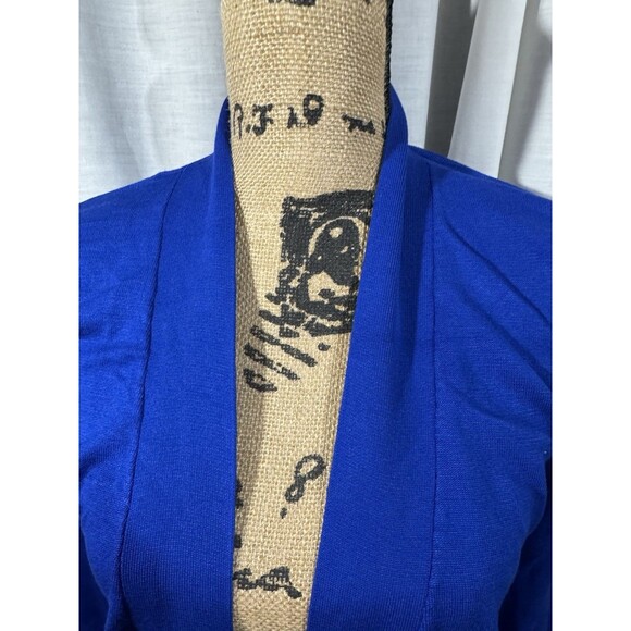 Spense Open Front Cardigan sweater blue Size Small - Picture 4 of 12